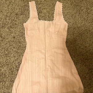 Pink Sleeveless Dress